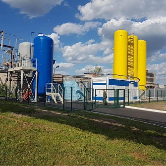 Установка системы азотного пожаротушения - Блочно-модульные азотные установки